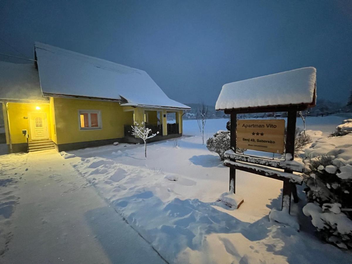 Apartman Vito Saborsko Exterior foto